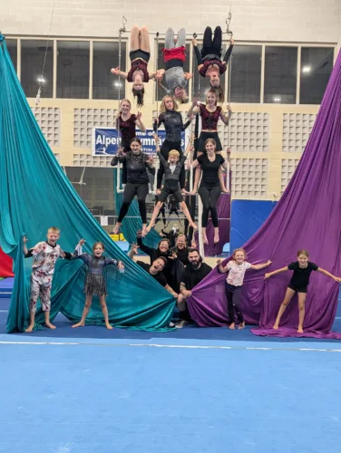 Alpena Gymnastics hosts Halloween Circus